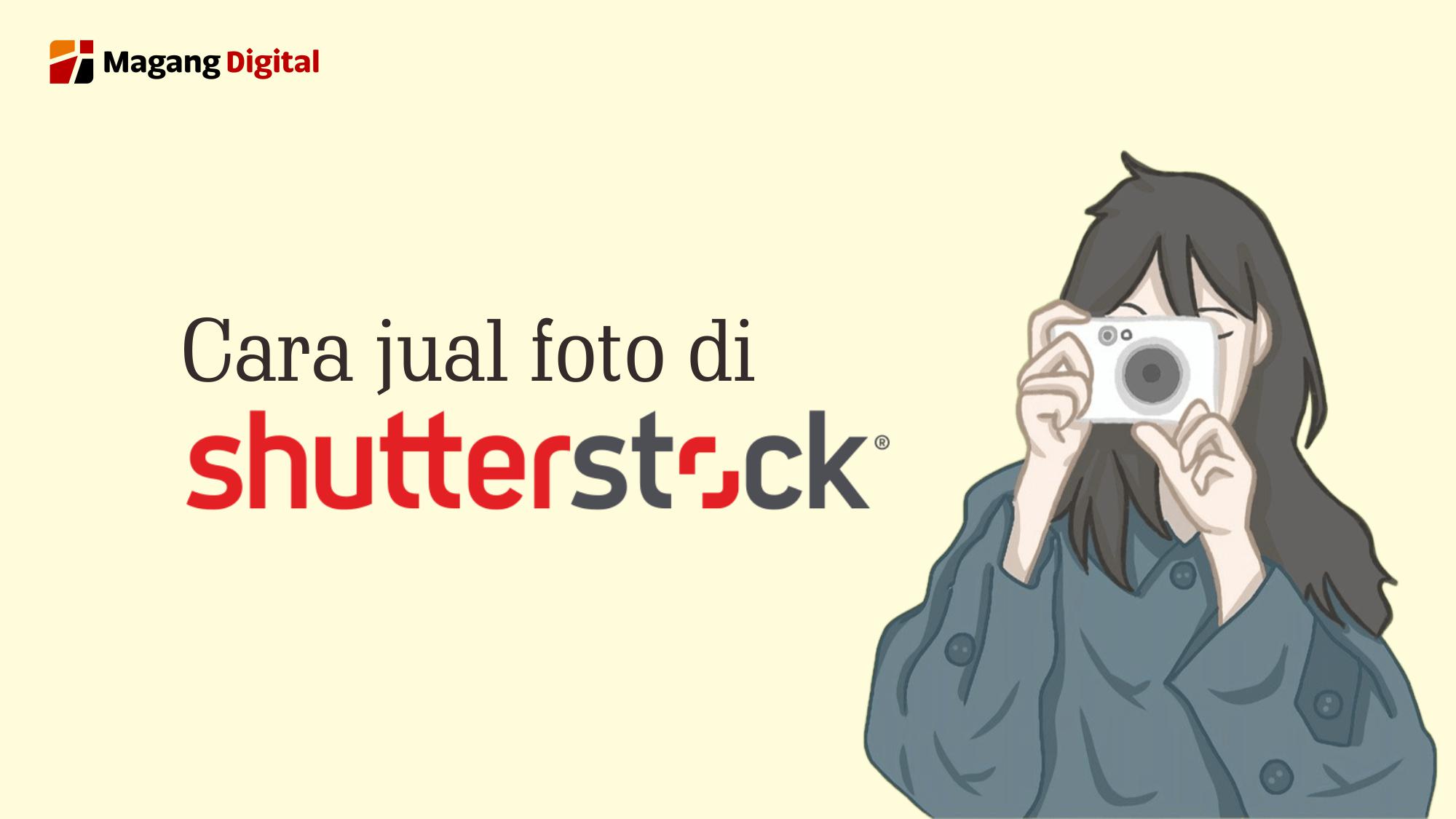 cara jual foto di shutterstock