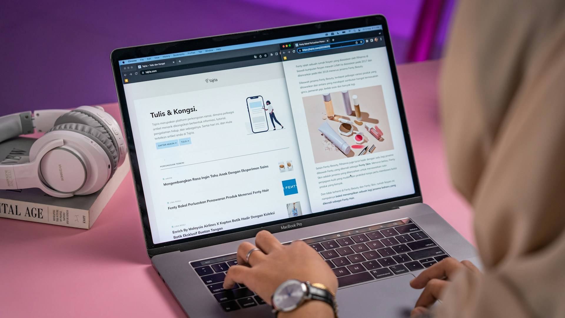 Fungsi Browsing Genz