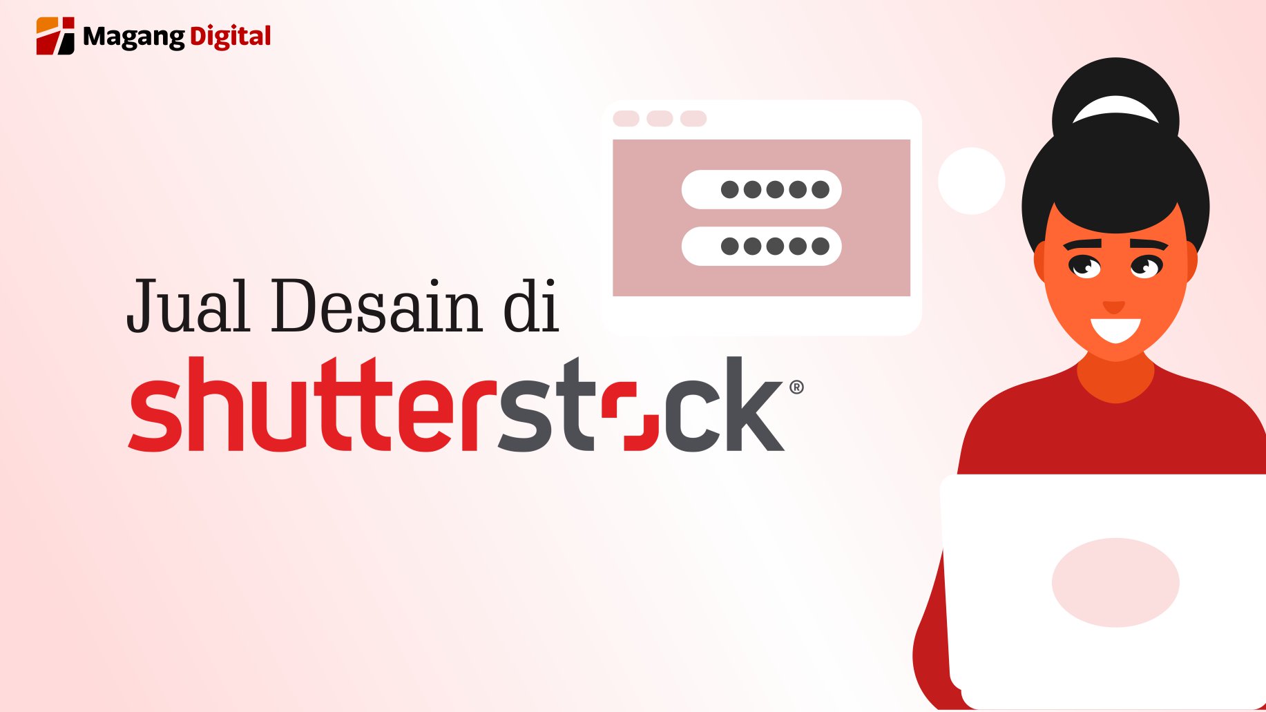 Jual desain di Shutterstock