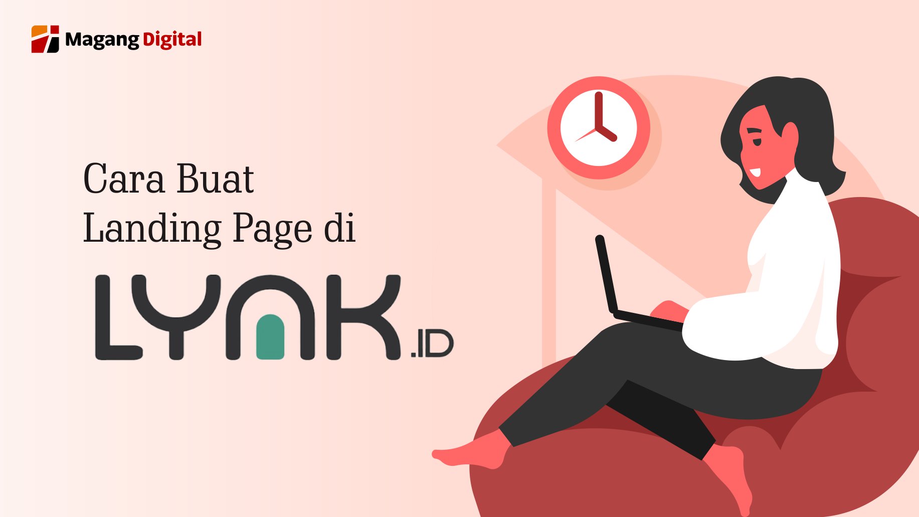 cara buat landing page di lynk id