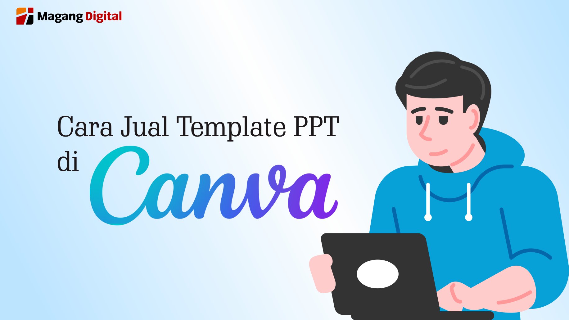 cara jual template ppt di canva
