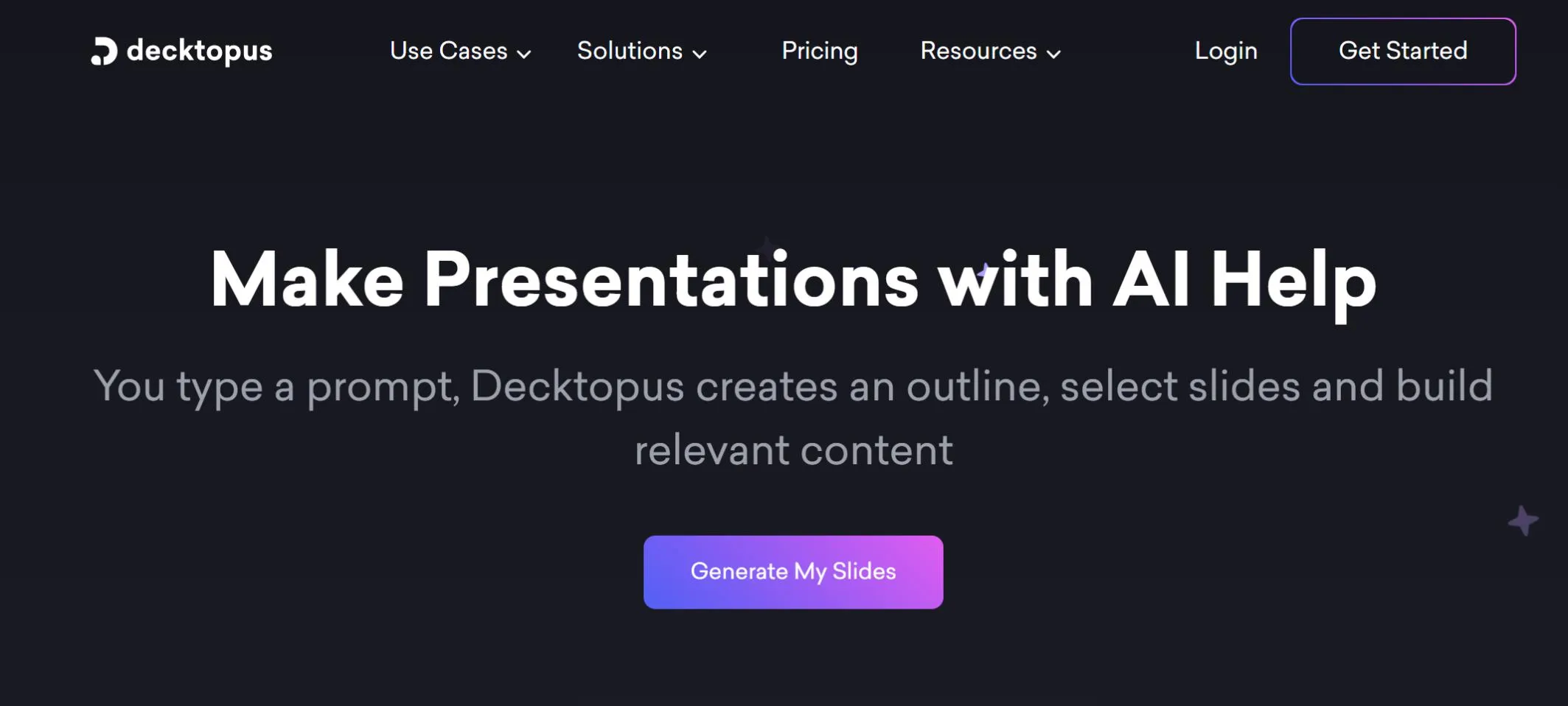 Decktopus dengan Fitur AI