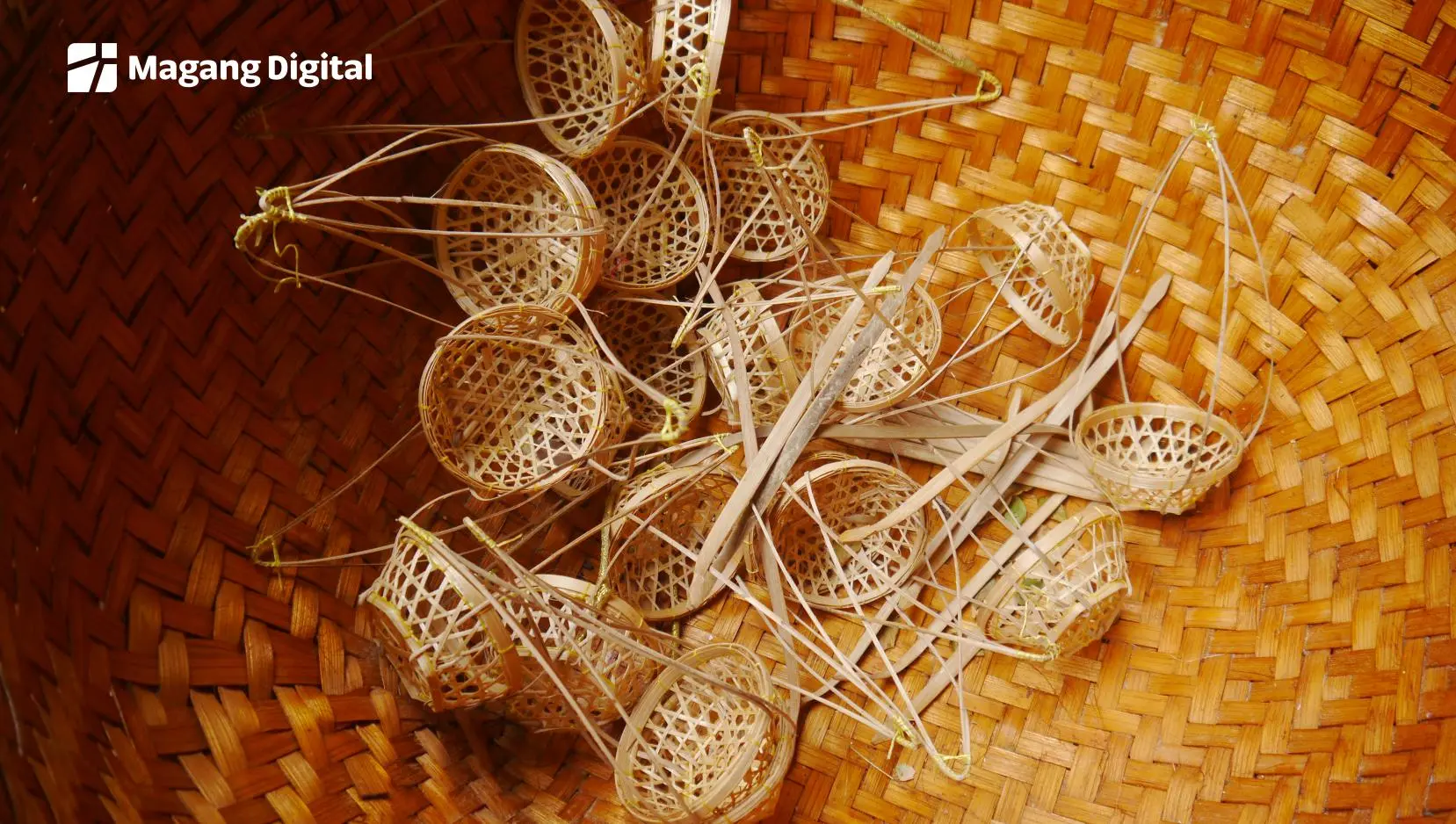 Ekspor Kerajinan Bambu dari Indonesia