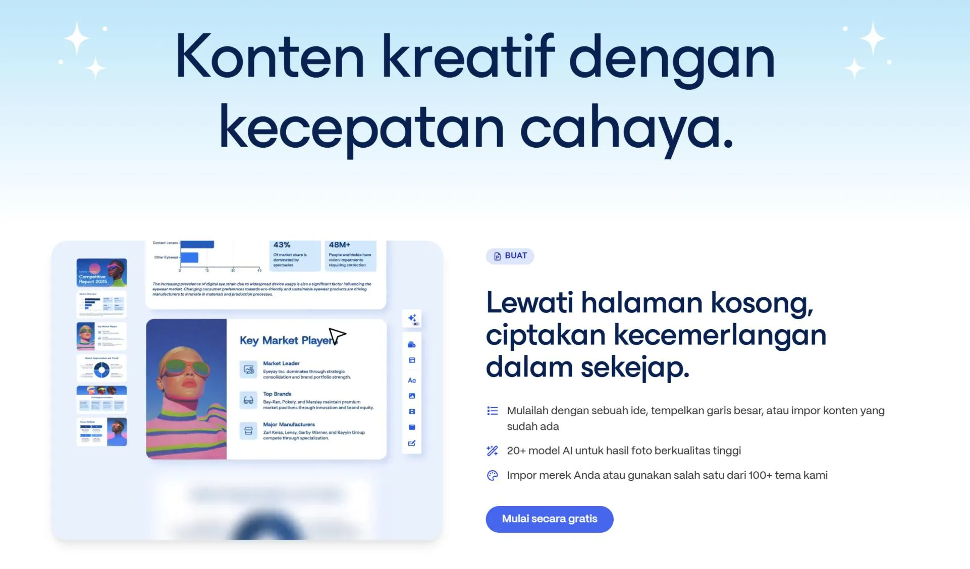 Gamma App melalui Fitur GammaAI