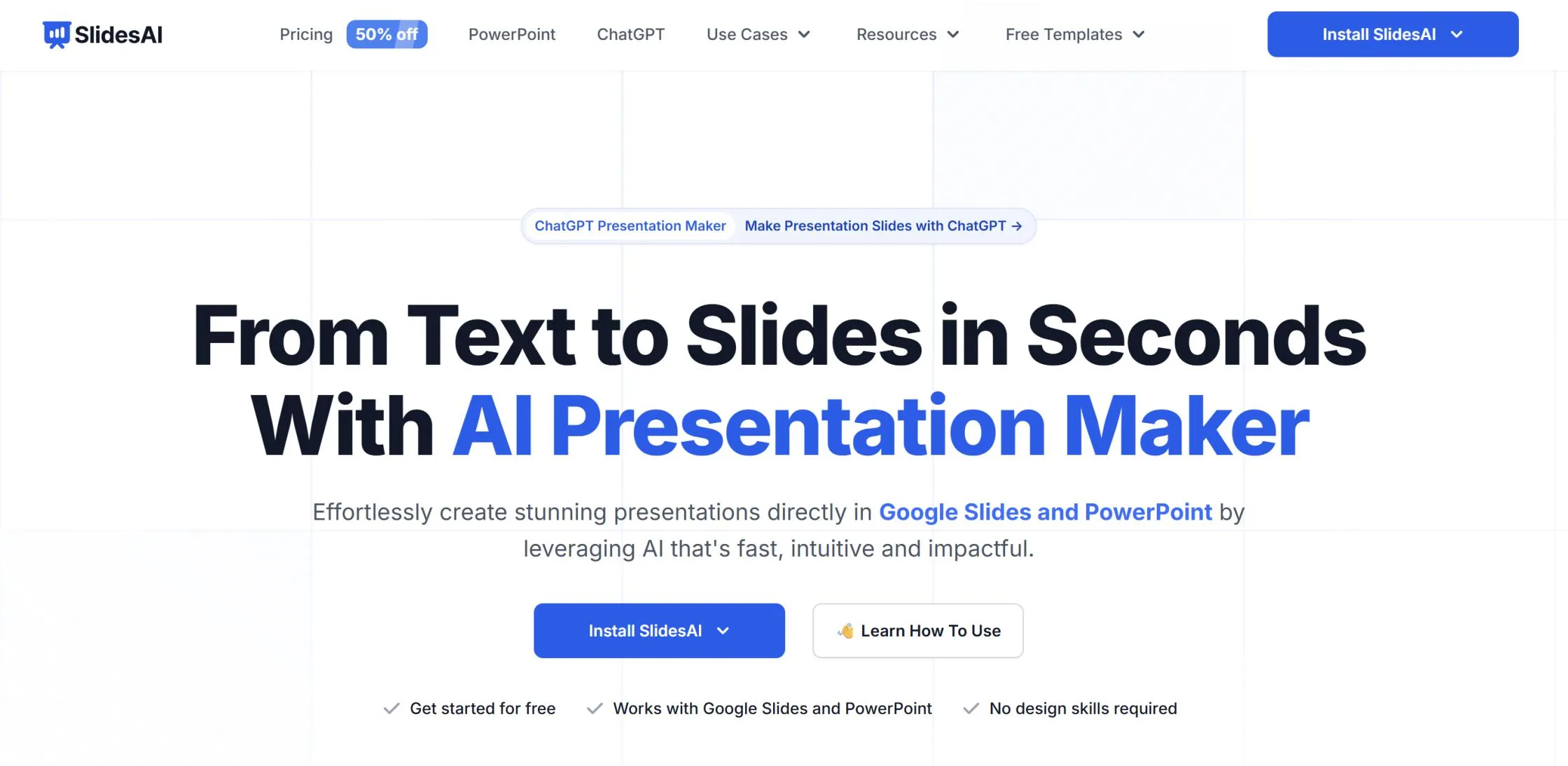SlideAI & Google Slide