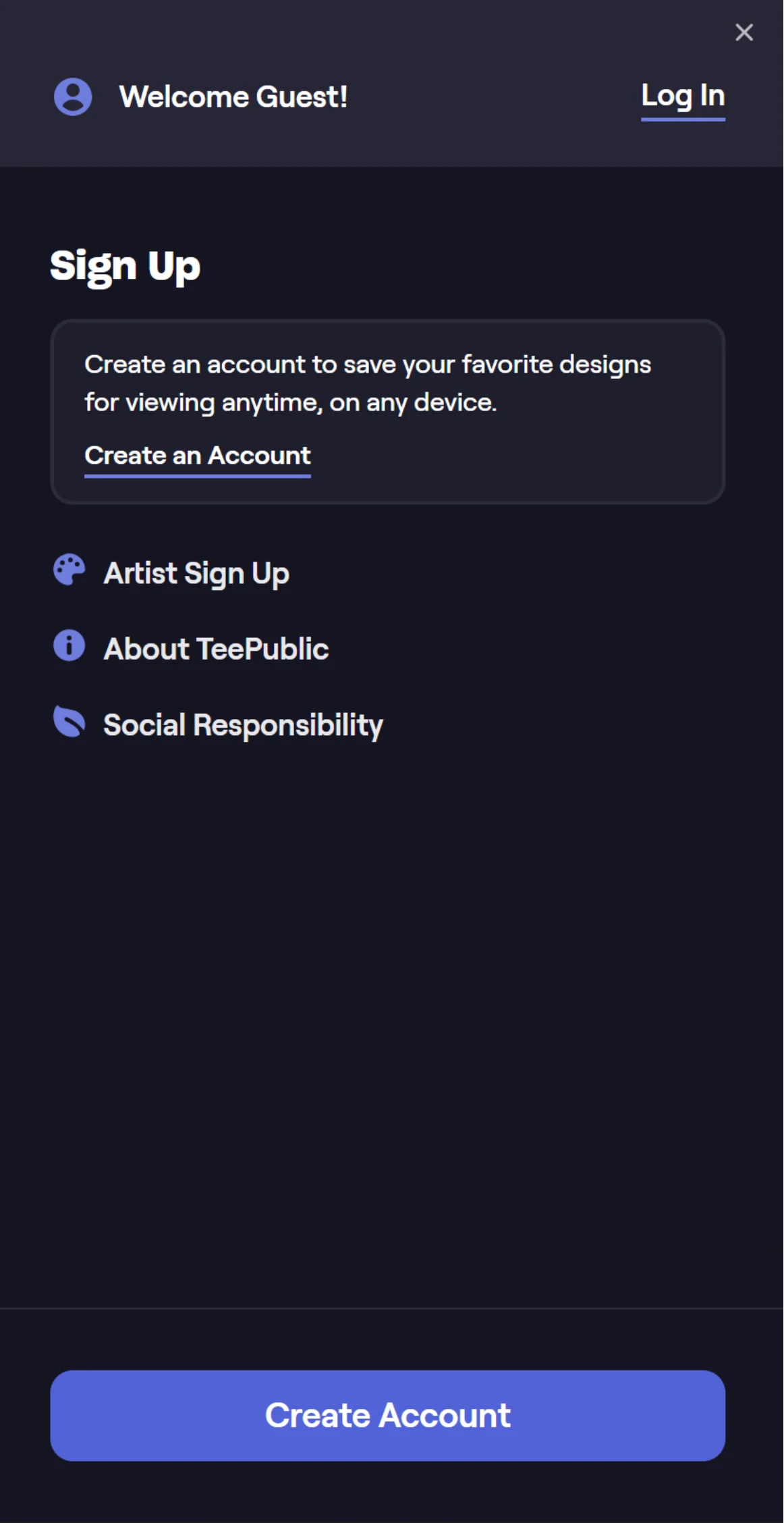 Cara Daftar Teepublic Contributor