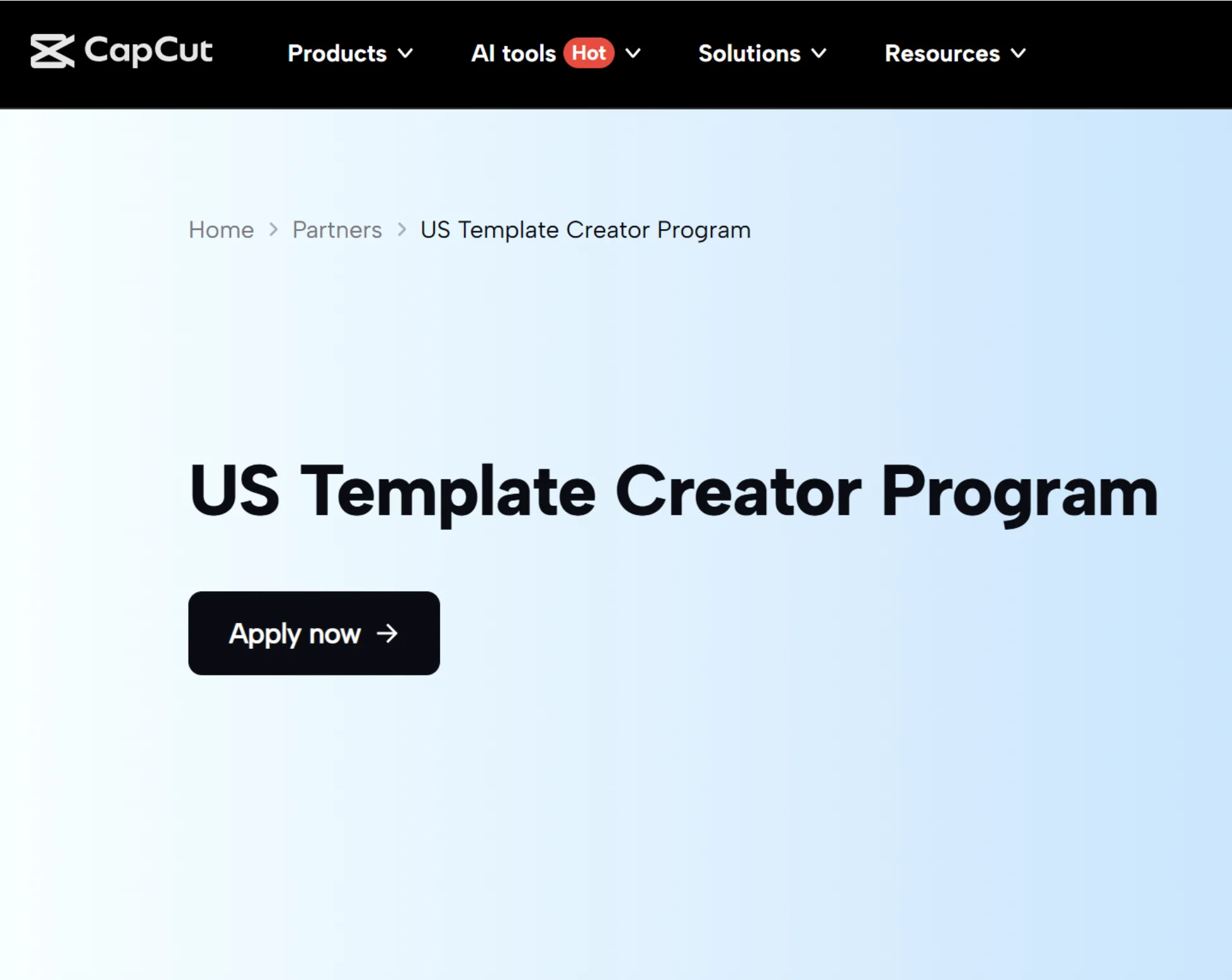 Mengajukan Pendaftaran Creator CapCut