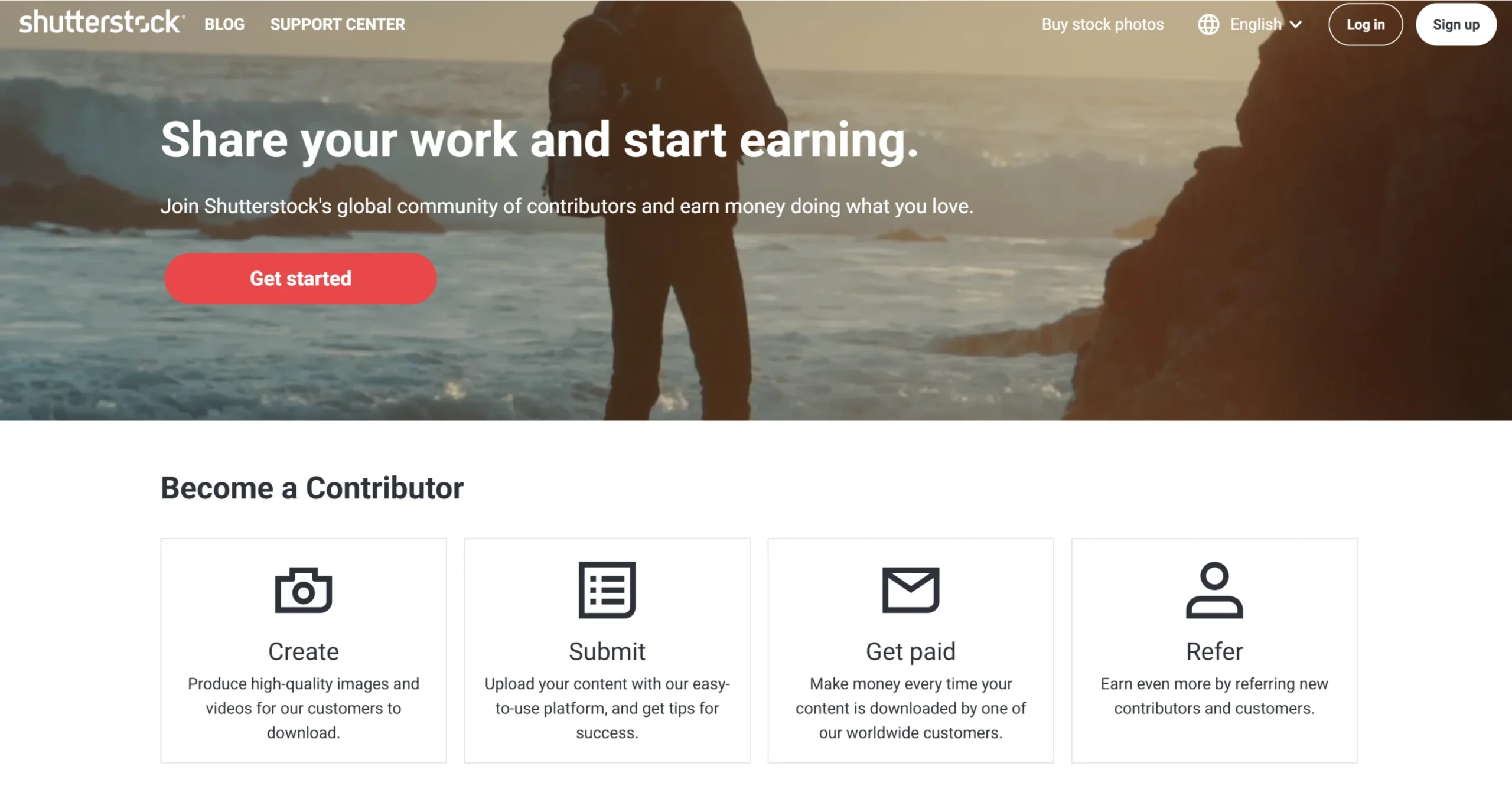 Mengisi Alamat di Shutterstock