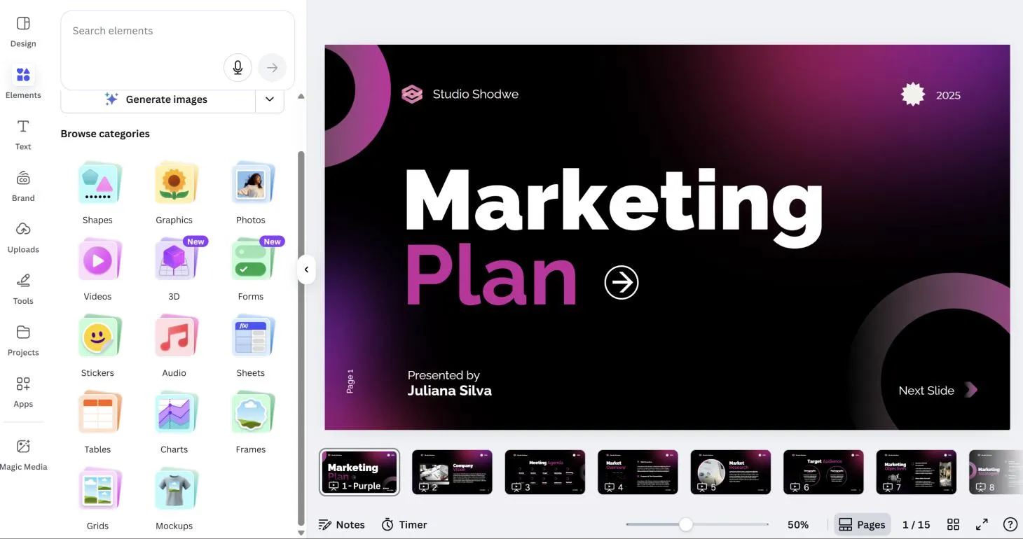 Tips Buat PPT di Canva yang Interaktif