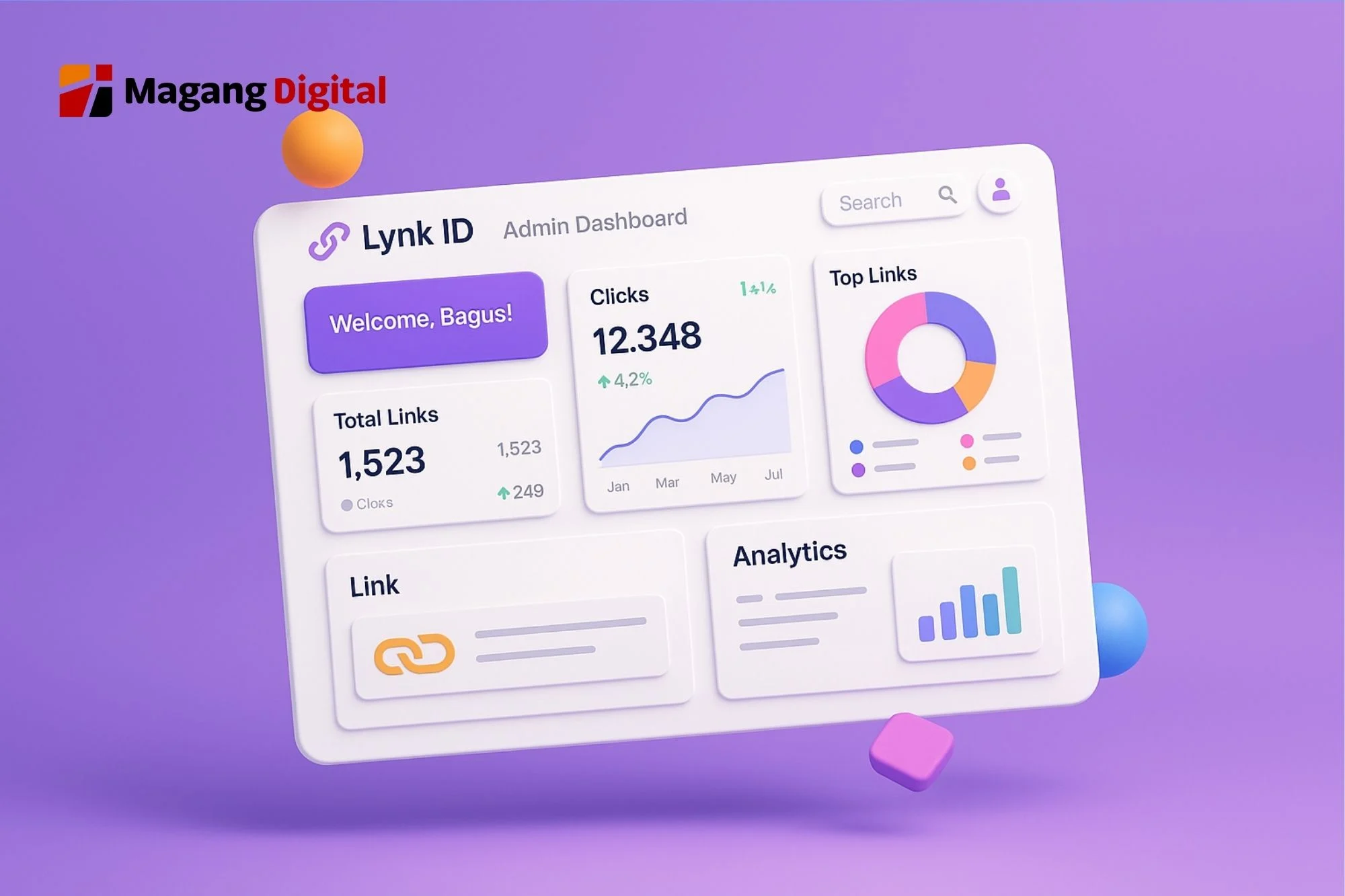 Lynk ID V2 Admin Dashboard