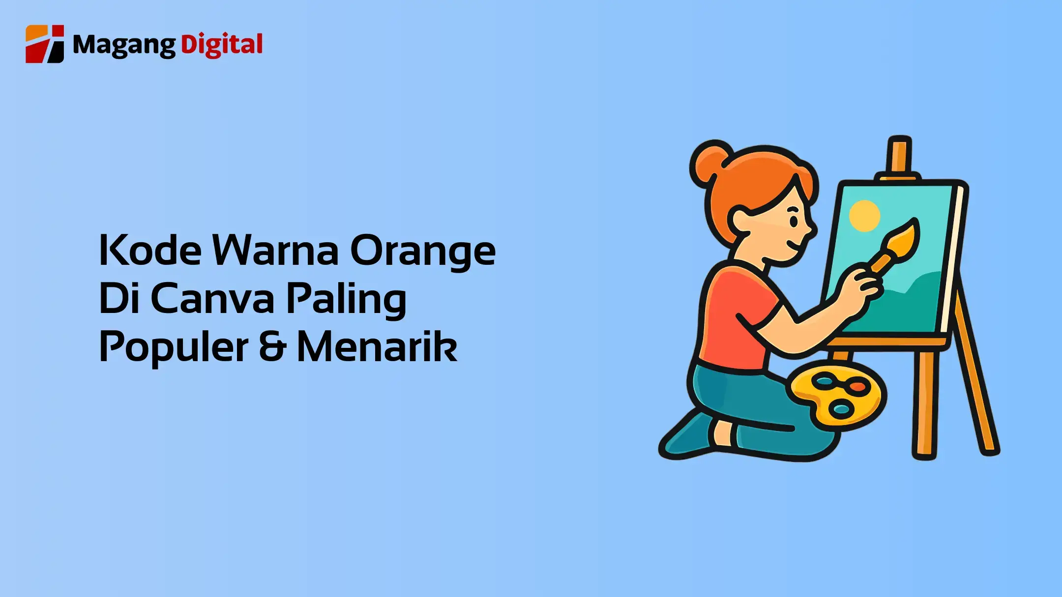 Kode Warna Orange di Canva