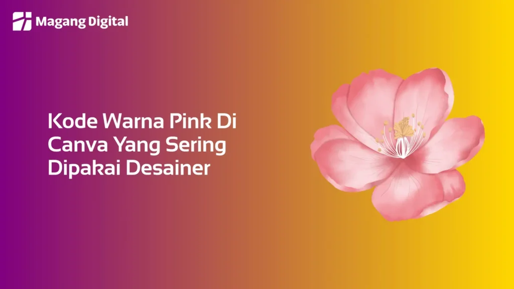 Kode Warna Pink di Canva