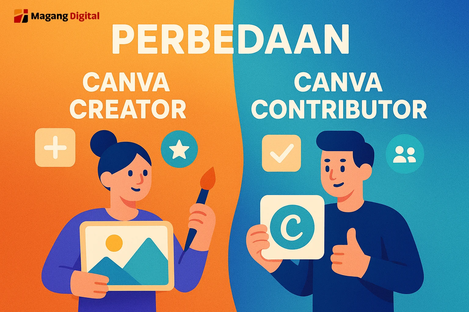 Perbedaan Canva Creator dan Contributor