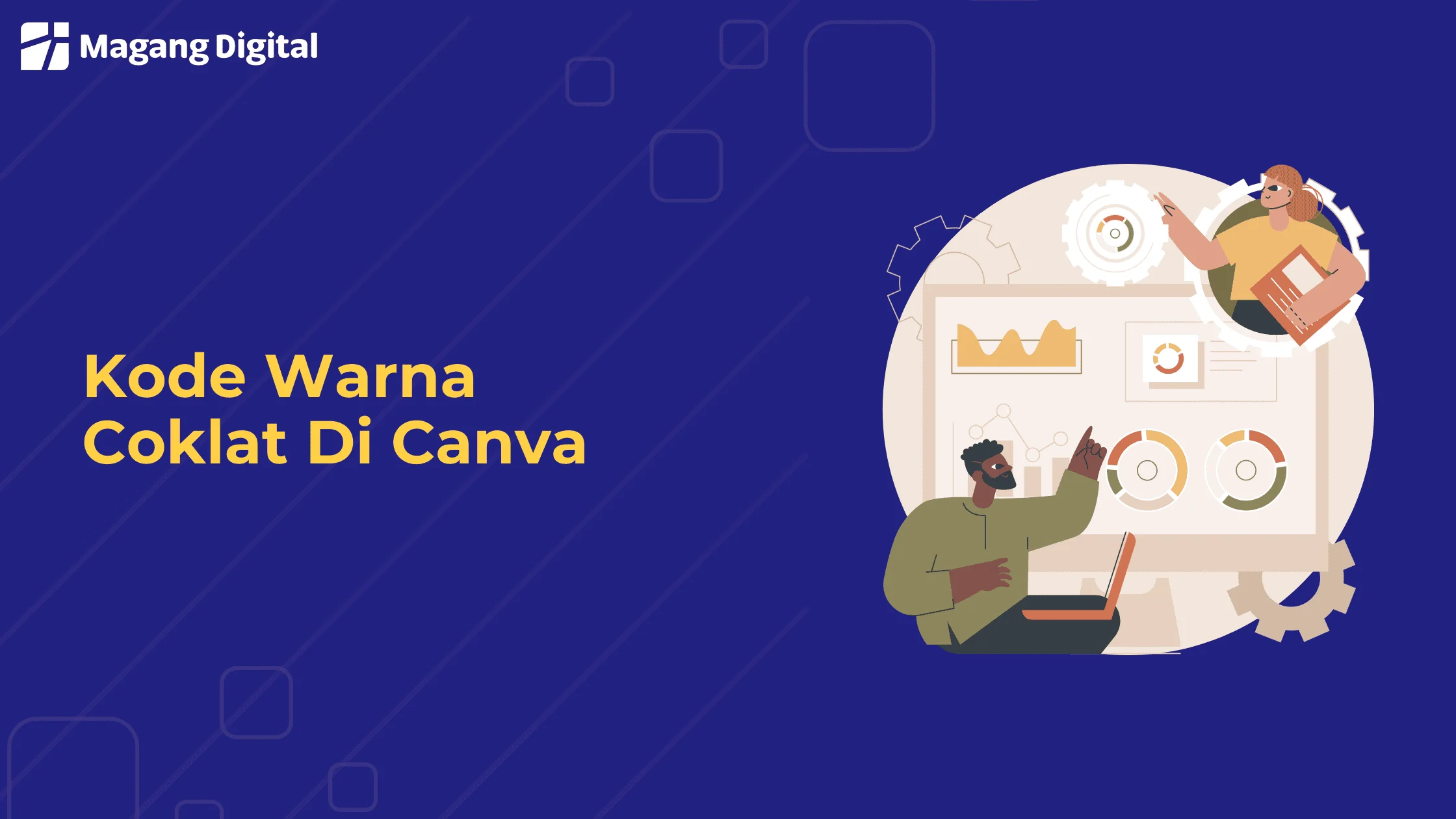 Kode Warna Coklat di Canva