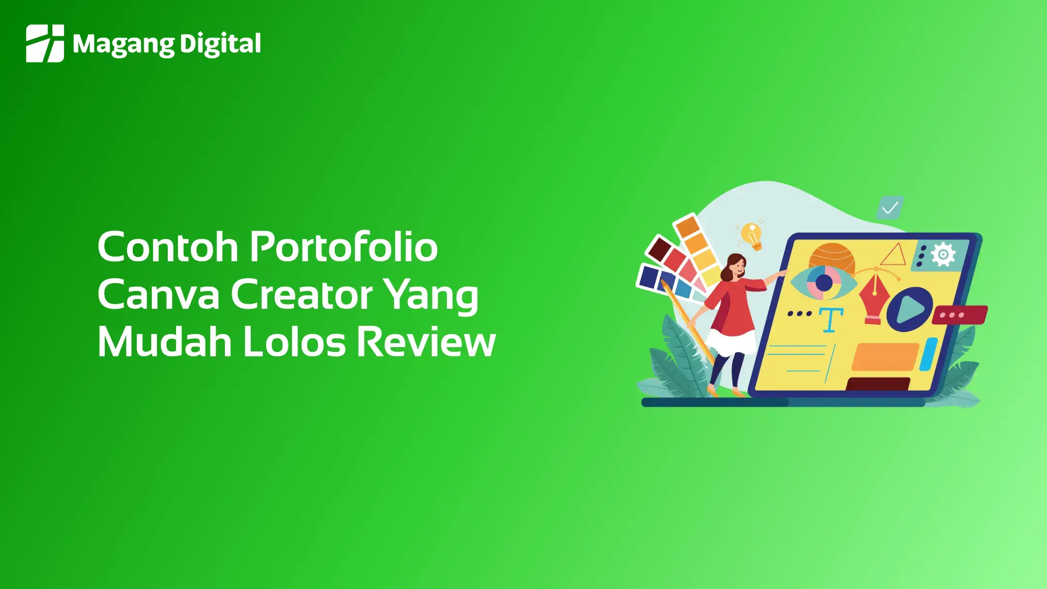 Contoh Portofolio Canva Creator