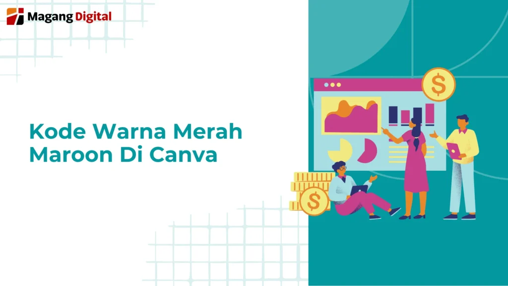 Kode Warna Merah Maroon di Canva
