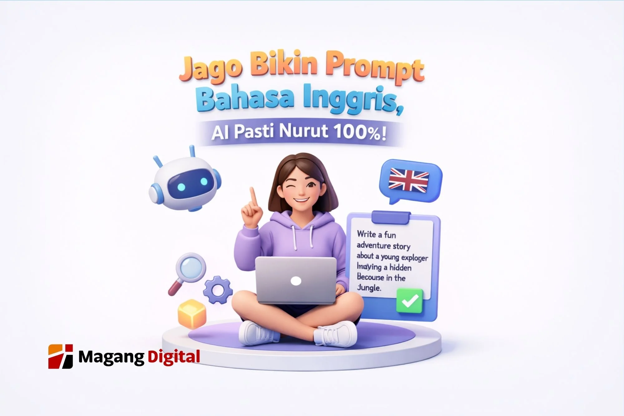 Cara Buat Prompt Bahasa Inggris