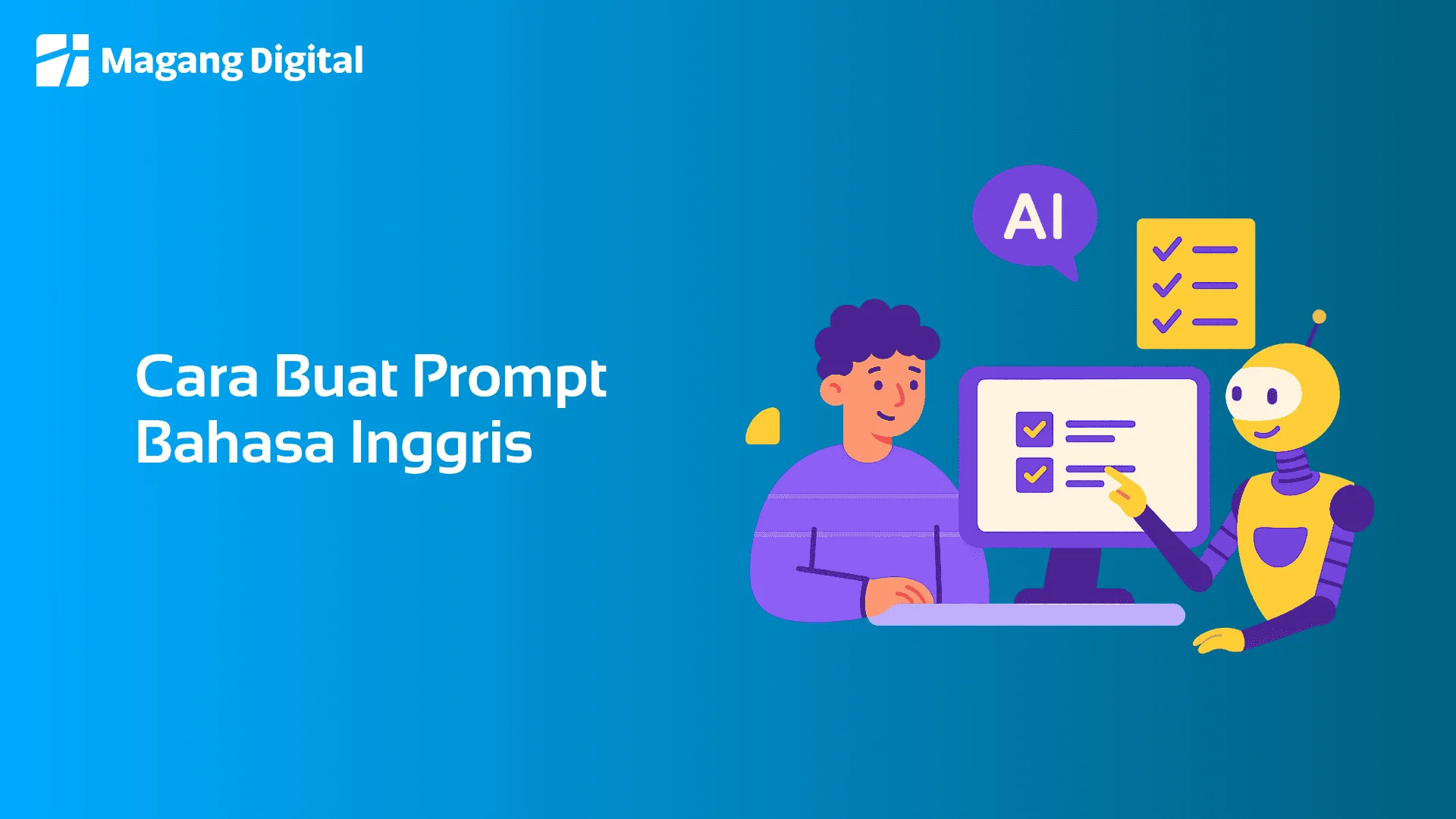 Cara Buat Prompt Bahasa Inggris