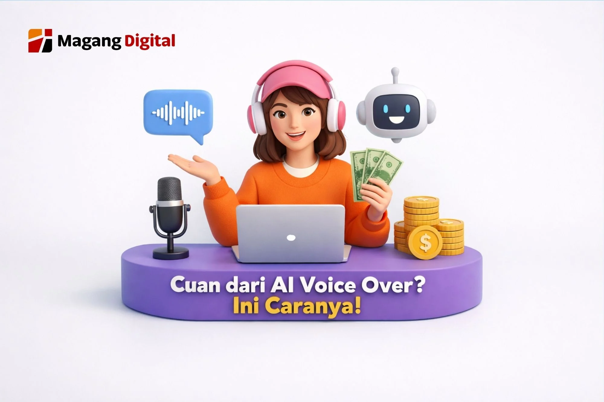 Cara Cuan Dari AI Voice Over
