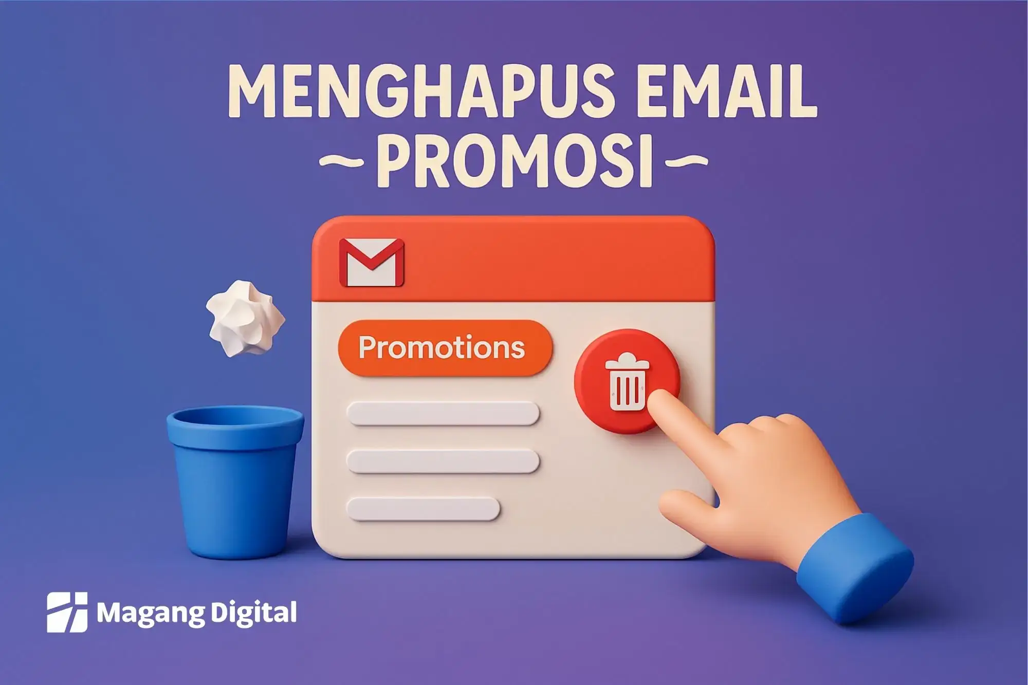 Cara Menghapus Email Promosi di Gmail