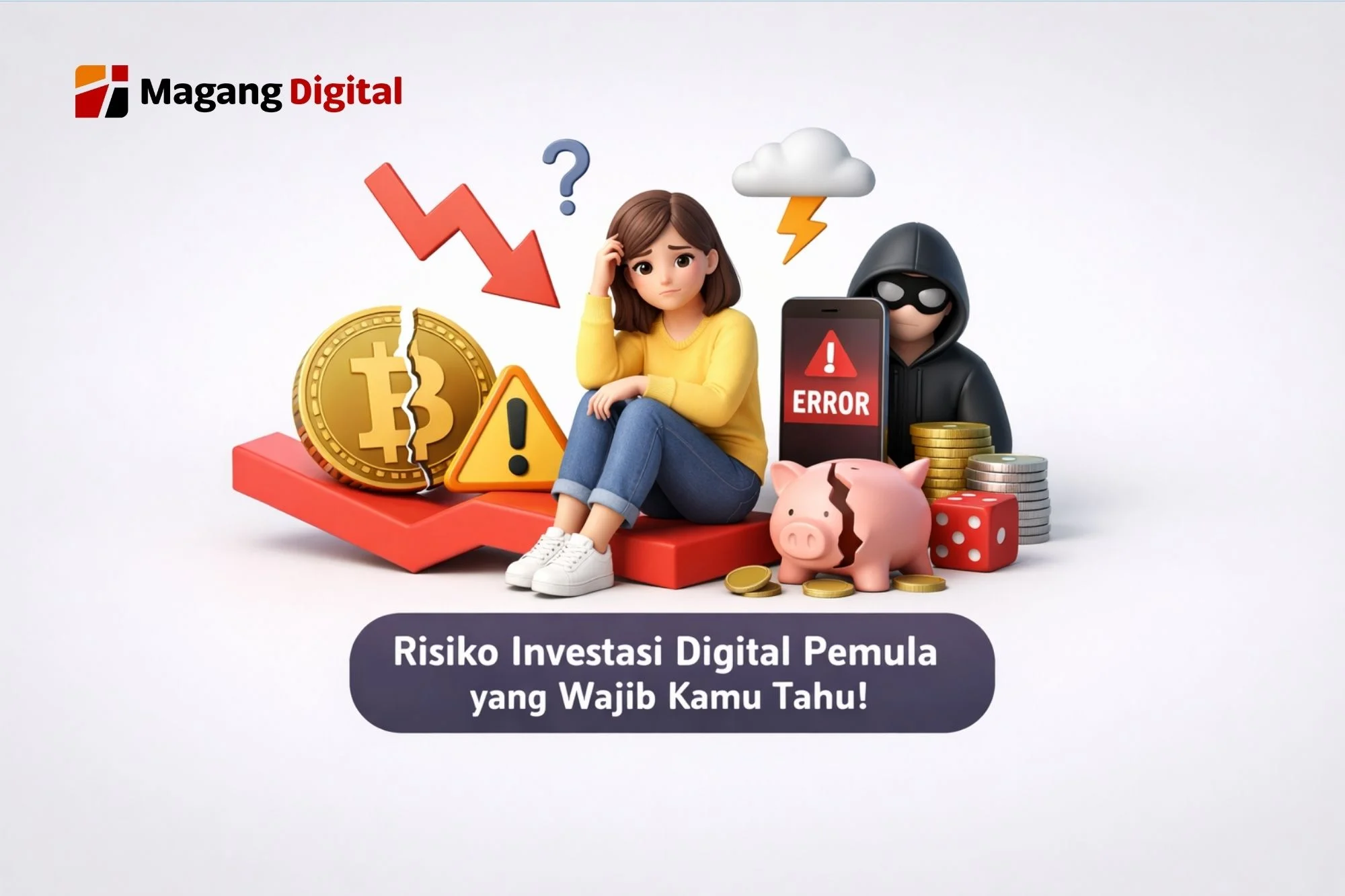 Risiko Investasi Digital Pemula