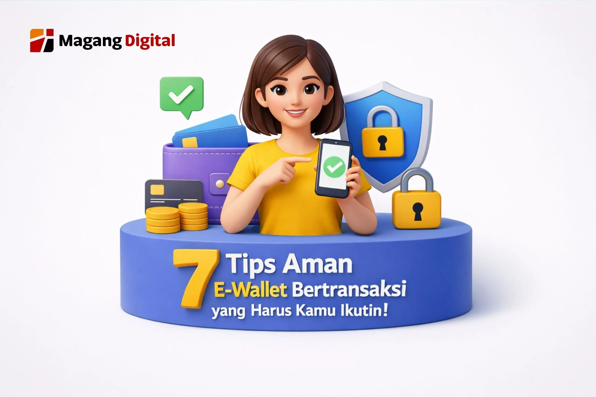 Tips Aman E-Wallet Bertransaksi