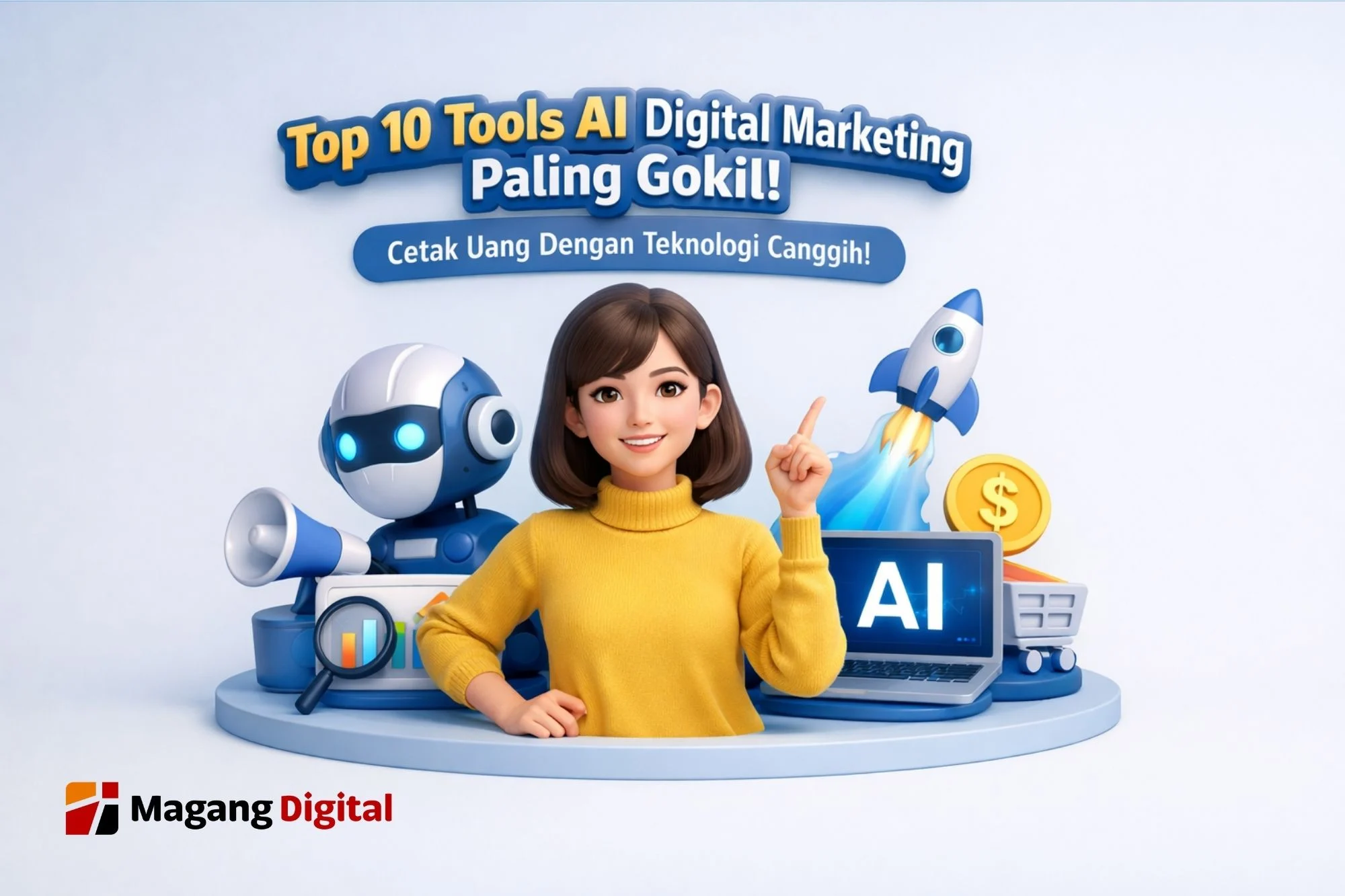Top 10 Tools AI Digital Marketing