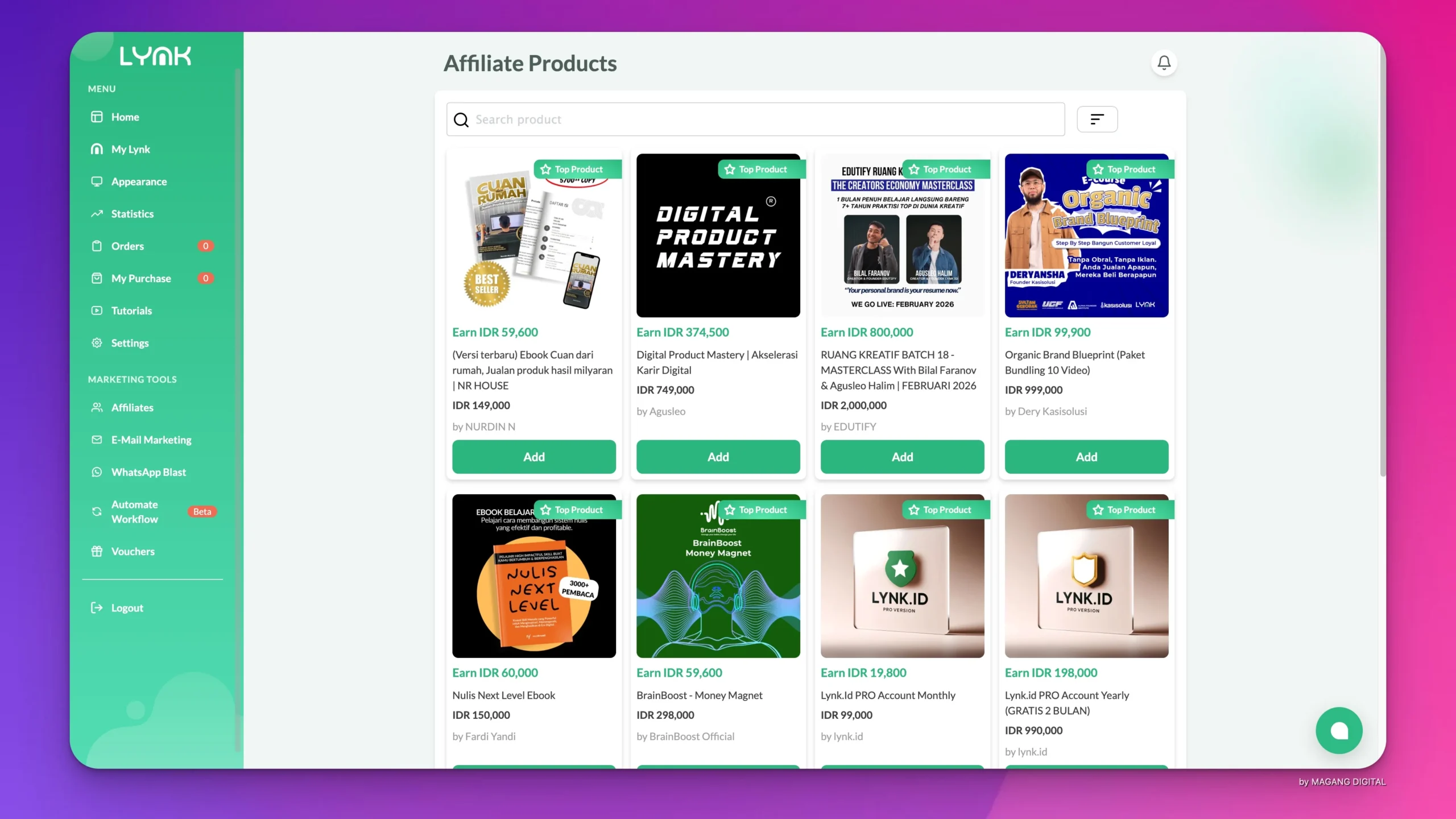 Apa Saja Yang Bisa Dijual di Lynk ID