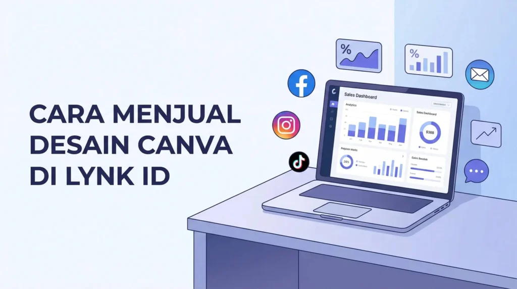Cara Menjual Desain Canva di Lynk ID