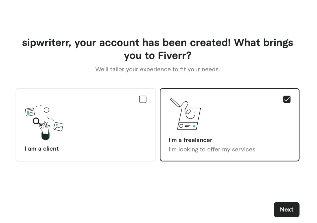 I am a freelancer