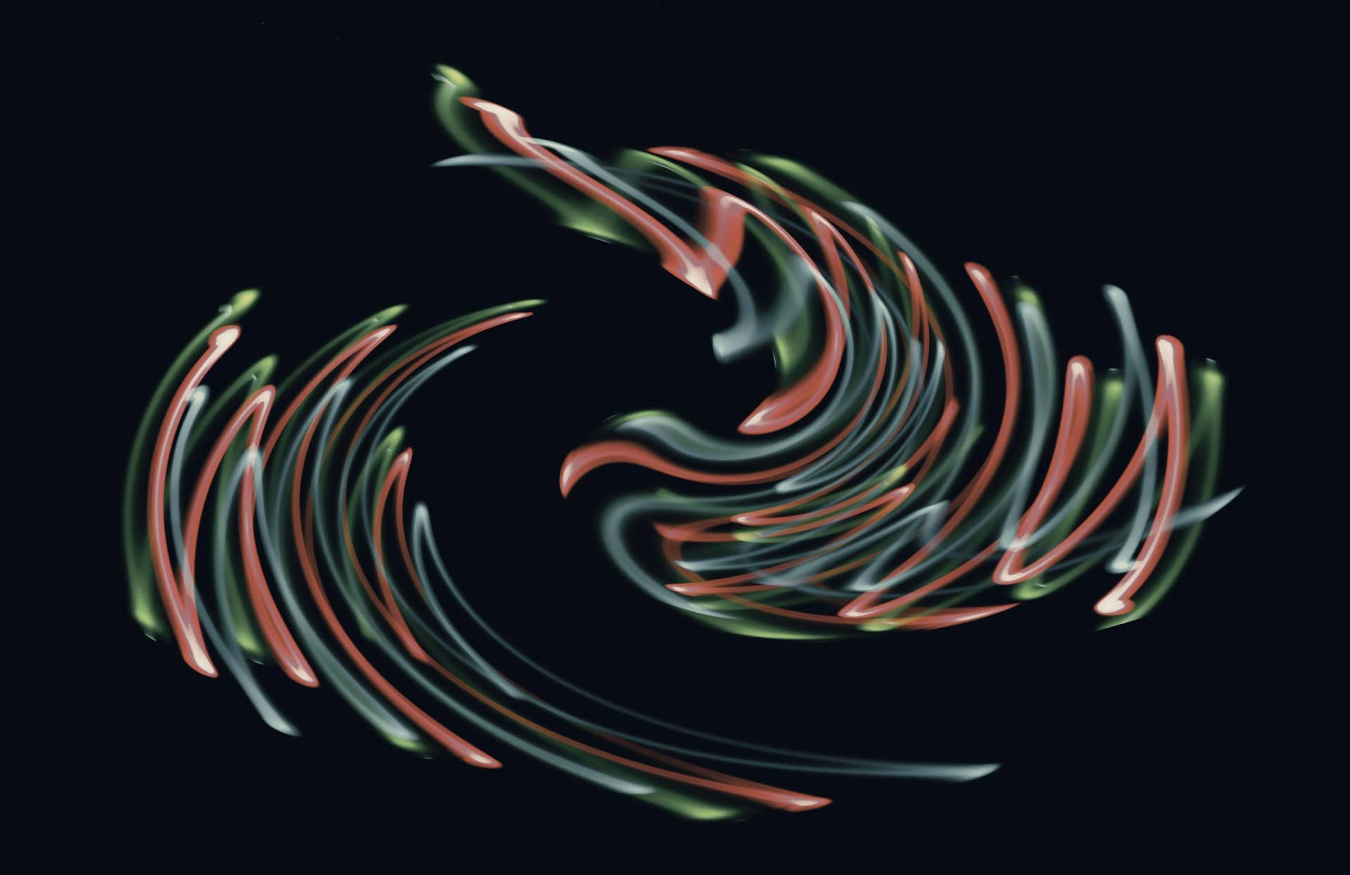 Contoh Garis Spiral