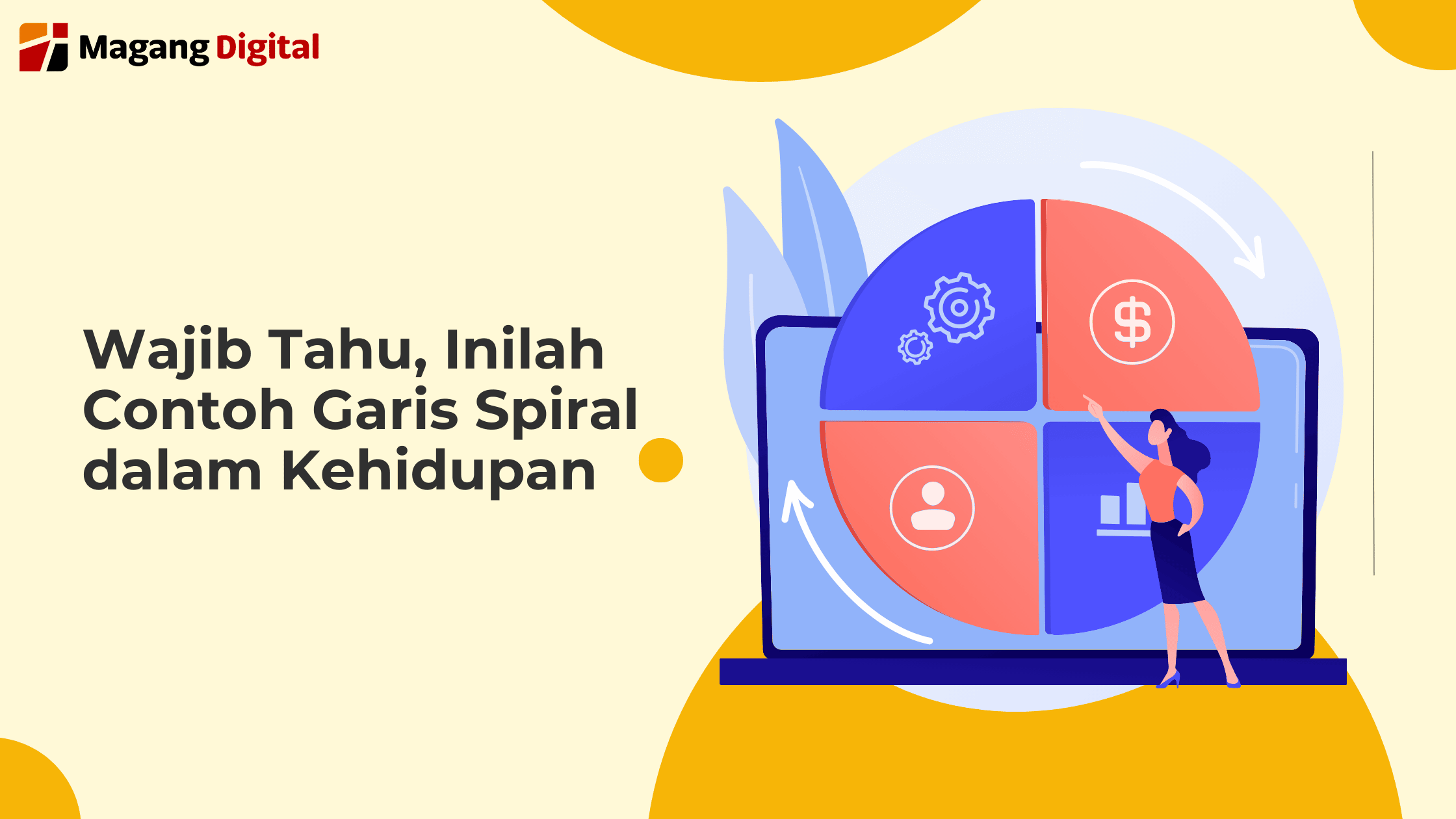 Contoh Garis Spiral