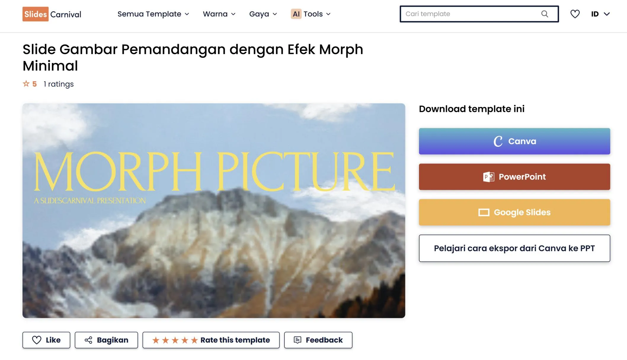 Tema Pemandangan 
