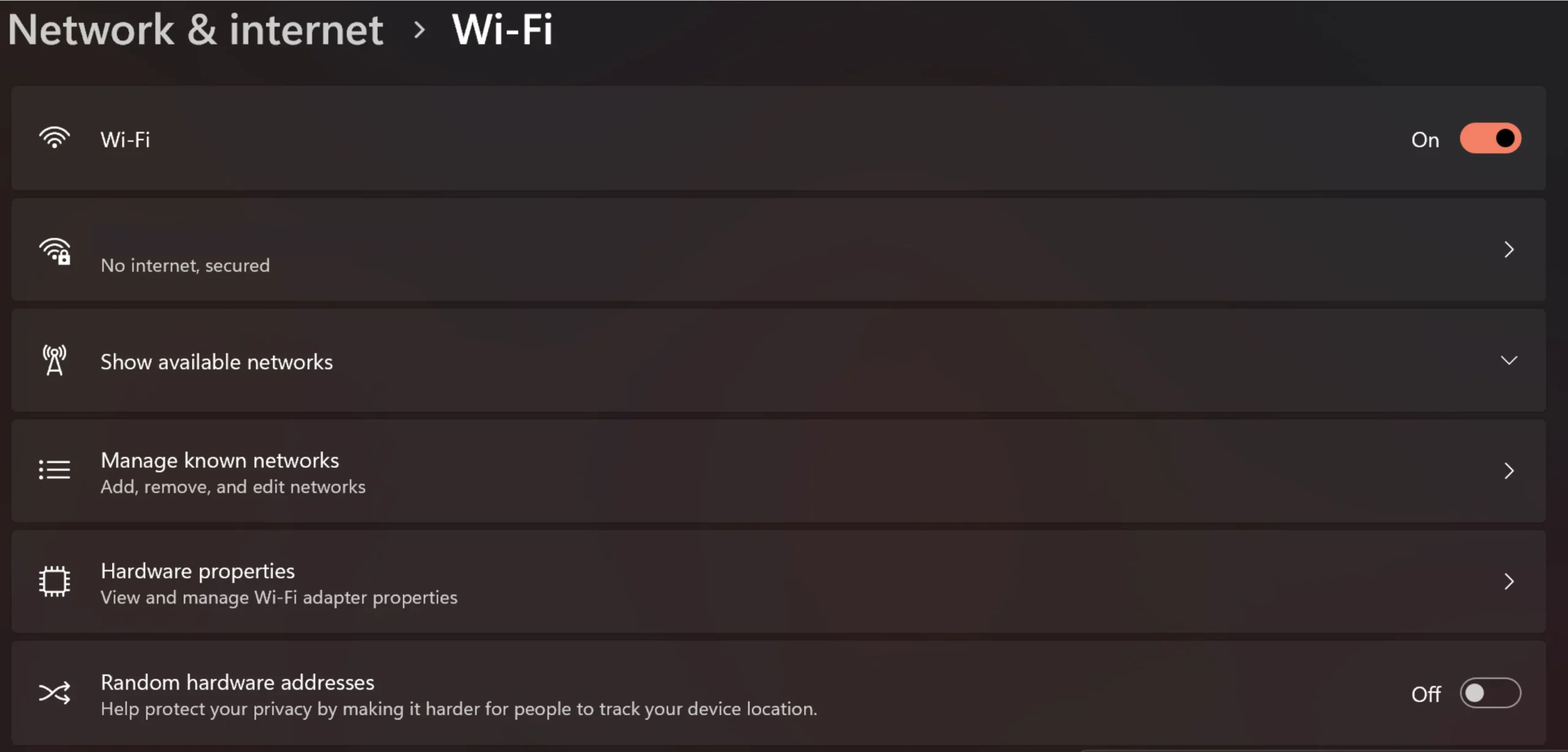 Mengganti Koneksi Internet