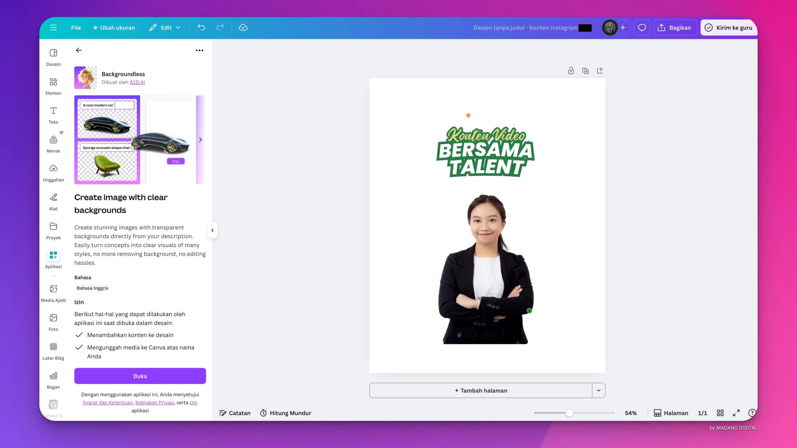 Cara Menghapus Latar Belakang Foto di Canva