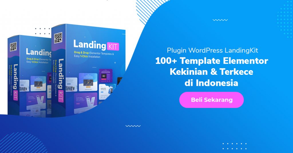 Menggunakan Landing Page