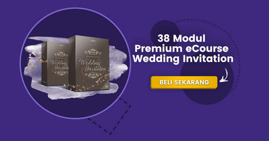 eCourse Wedding Invitation Sekarang